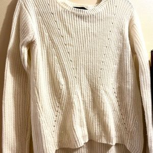 Beautiful White Sweater - Size Medium